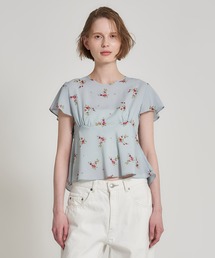 ESTNATION | ESTNATION / フラワーブーケプリント ブラウス(シャツ/ブラウス)