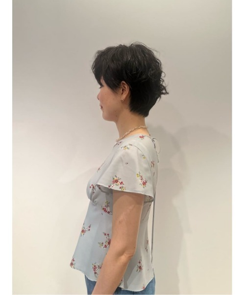 ESTNATION(エストネーション)の「ESTNATION / フラワーブーケプリント ブラウス(シャツ/ブラウス・レディース・カリビアンブルー・36/38)」の14枚目の写真