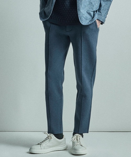 MEN'S BIGI（メンズビギ）の「【ACTIVE TAILOR/アクティブテイラー】ミラノリブニットパンツ＜マシンウォッシャブル＞（その他パンツ・メンズ・ブラウン系その他/ブラック/ネイビー・04/03/01/02）」の8枚目の写真