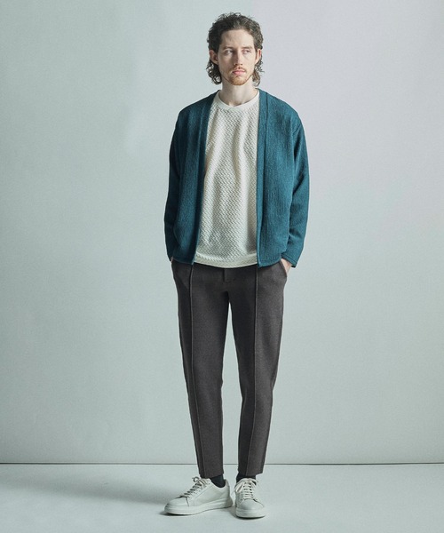 MEN'S BIGI（メンズビギ）の「【ACTIVE TAILOR/アクティブテイラー】ミラノリブニットパンツ＜マシンウォッシャブル＞（その他パンツ・メンズ・ブラウン系その他/ブラック/ネイビー・04/03/01/02）」の10枚目の写真