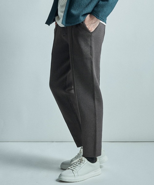 MEN'S BIGI（メンズビギ）の「【ACTIVE TAILOR/アクティブテイラー】ミラノリブニットパンツ＜マシンウォッシャブル＞（その他パンツ・メンズ・ブラウン系その他/ブラック/ネイビー・04/03/01/02）」の5枚目の写真