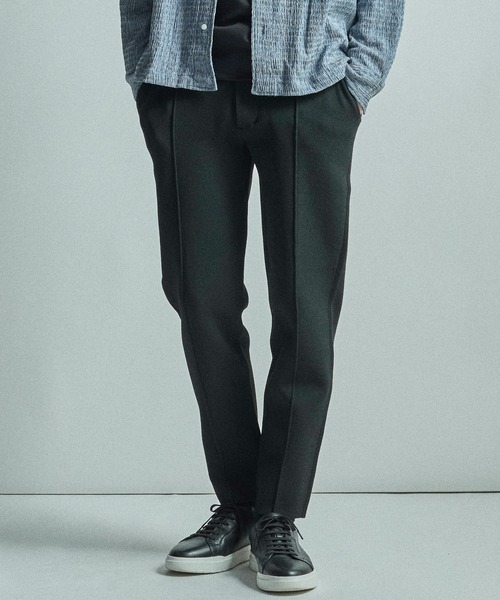 MEN'S BIGI（メンズビギ）の「【ACTIVE TAILOR/アクティブテイラー】ミラノリブニットパンツ＜マシンウォッシャブル＞（その他パンツ・メンズ・ブラウン系その他/ブラック/ネイビー・04/03/01/02）」の9枚目の写真