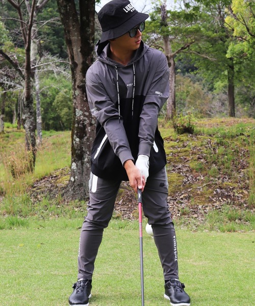 LUXE/R GOLF(ラグジュ ゴルフ)の「(RM)【LUXE/R GOLF】ストレッチ ブロード メッシュ 切り替え イージー チノパンツ(チノパンツ・メンズ・カーキ/ベージュ/チャコールグレー・L/XL/M)」の4枚目の写真