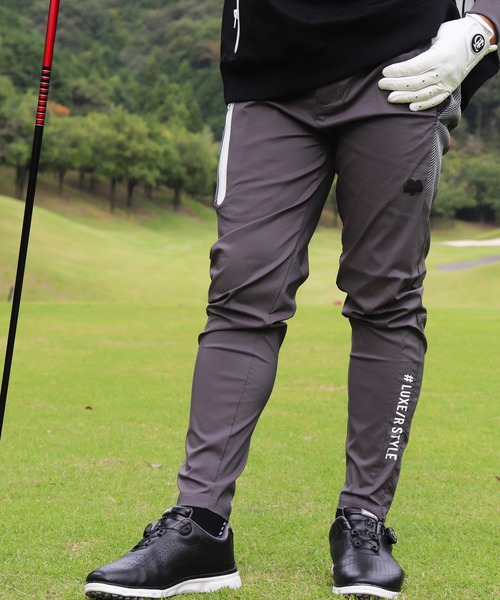 LUXE/R GOLF(ラグジュ ゴルフ)の「(RM)【LUXE/R GOLF】ストレッチ ブロード メッシュ 切り替え イージー チノパンツ(チノパンツ・メンズ・カーキ/ベージュ/チャコールグレー・L/XL/M)」の7枚目の写真