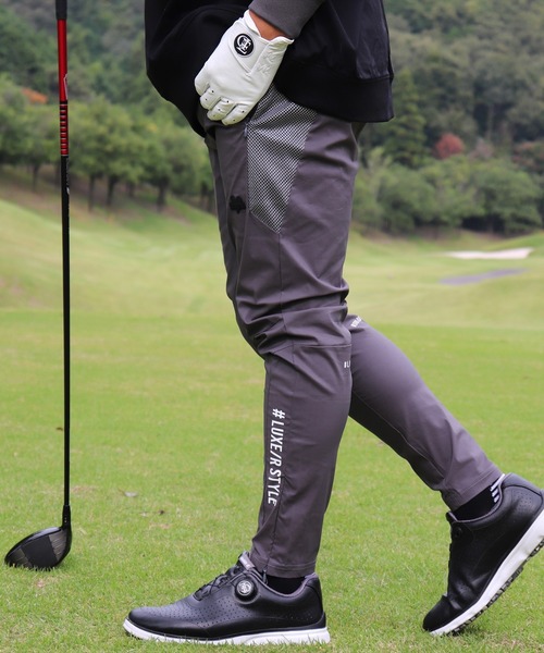 LUXE/R GOLF(ラグジュ ゴルフ)の「(RM)【LUXE/R GOLF】ストレッチ ブロード メッシュ 切り替え イージー チノパンツ(チノパンツ・メンズ・カーキ/ベージュ/チャコールグレー・L/XL/M)」の8枚目の写真
