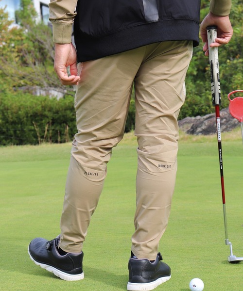 LUXE/R GOLF(ラグジュ ゴルフ)の「(RM)【LUXE/R GOLF】ストレッチ ブロード メッシュ 切り替え イージー チノパンツ(チノパンツ・メンズ・カーキ/ベージュ/チャコールグレー・L/XL/M)」の16枚目の写真