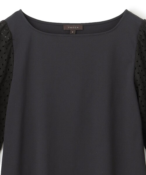 TOCCA(トッカ)の「CARAMEL WRAPPING トップス(Tシャツ/カットソー・レディース・アイボリー系/ブラック系/ネイビー系・SMALL/MEDIUM)」の21枚目の写真