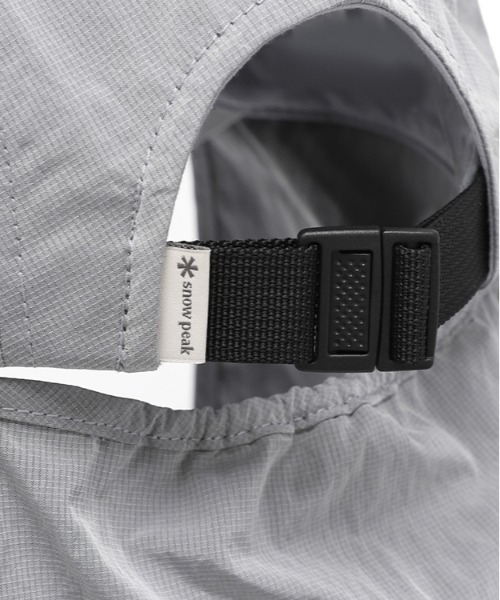 Snow Peak（スノーピーク）の「Snow Peak / Sunshade Camp Cap  サンシェードキャンプキャップ（キャップ・メンズ・サンドベージュ/グレー/ブラック・M）」の10枚目の写真