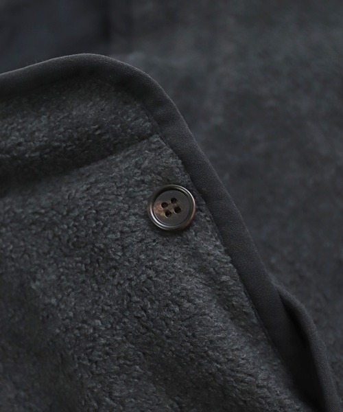 D.M.G.（ドミンゴ）の「[D.M.G / ディーエムジー] 両面起毛フリース ジャケット（その他アウター・レディース・ブラウン/ブルー/チャコールグレー・3/2）」の20枚目の写真