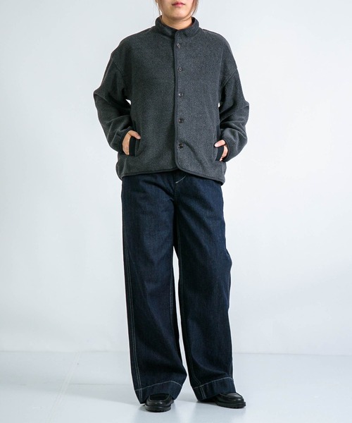 D.M.G / ディーエムジー] 両面起毛フリース ジャケット | Domingo