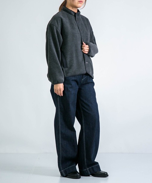 D.M.G / ディーエムジー] 両面起毛フリース ジャケット | Domingo