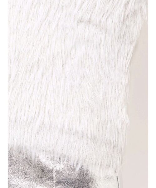 CALNAMUR（カルナムール）の「CATイヤーシャギーフーディー（パーカー・レディース・ピンク/グレー・FREE）」の11枚目の写真