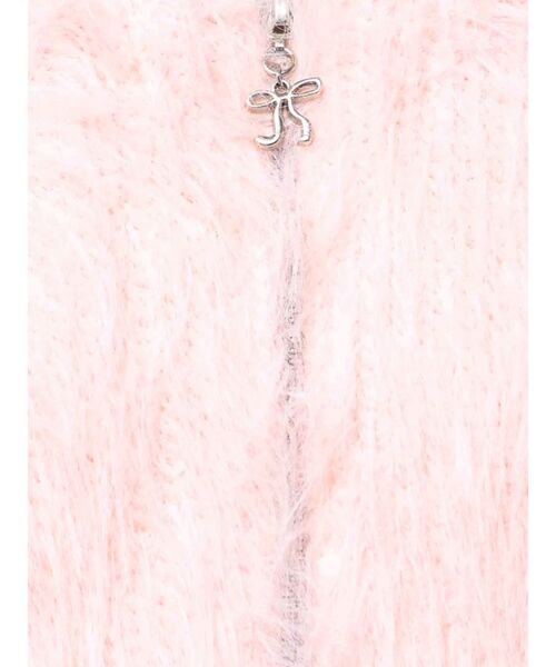 CALNAMUR（カルナムール）の「CATイヤーシャギーフーディー（パーカー・レディース・ピンク/グレー・FREE）」の17枚目の写真