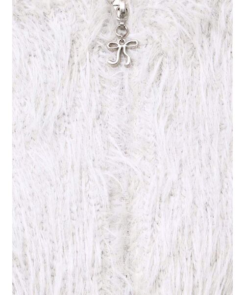 CALNAMUR（カルナムール）の「CATイヤーシャギーフーディー（パーカー・レディース・ピンク/グレー・FREE）」の18枚目の写真