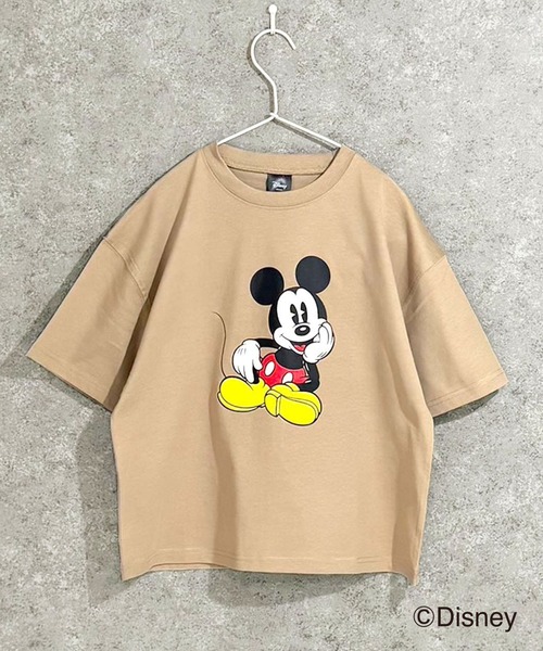 MICKY MOUSE / ミッキーマウス 】キャラクターグラフィック オーバー 