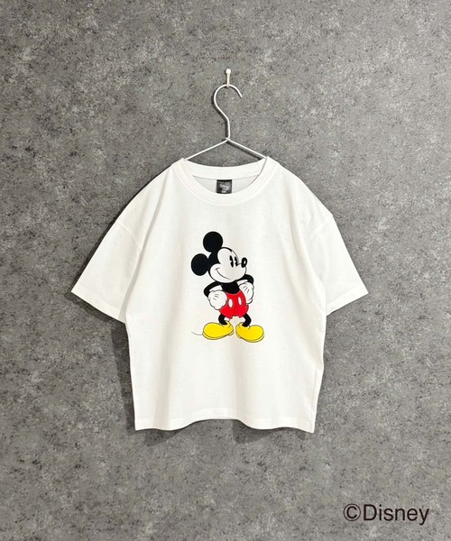 MICKY MOUSE / ミッキーマウス 】キャラクターグラフィック オーバー