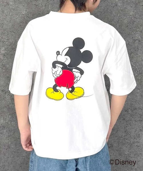 MICKY MOUSE / ミッキーマウス 】キャラクターグラフィック オーバー 