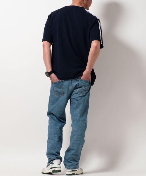 BAYBLO(ベイブロ)の「(SA) ドライ ユニフォーム 半袖 Tシャツ(Tシャツ/カットソー・メンズ・ネイビー/ホワイト/グレー/ブラック・M/L/LL)」の7枚目の写真