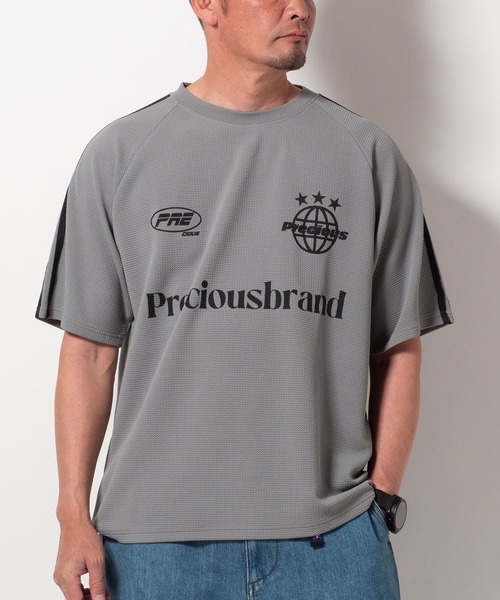 BAYBLO(ベイブロ)の「(SA) ドライ ユニフォーム 半袖 Tシャツ(Tシャツ/カットソー・メンズ・ネイビー/ホワイト/グレー/ブラック・M/L/LL)」の8枚目の写真