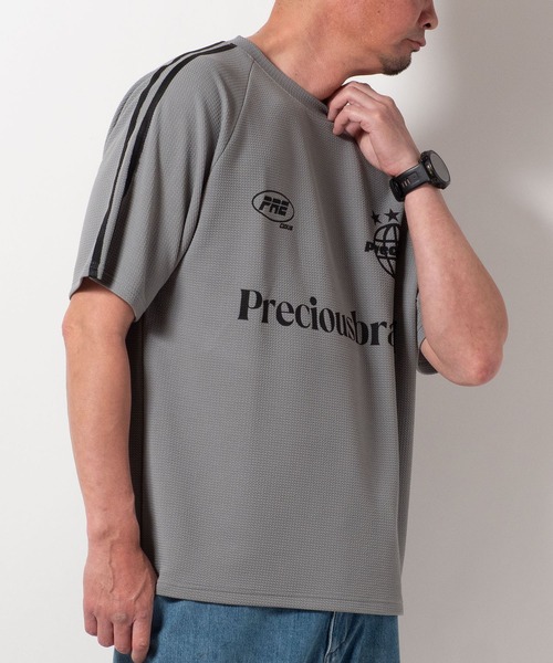 BAYBLO(ベイブロ)の「(SA) ドライ ユニフォーム 半袖 Tシャツ(Tシャツ/カットソー・メンズ・ネイビー/ホワイト/グレー/ブラック・M/L/LL)」の10枚目の写真