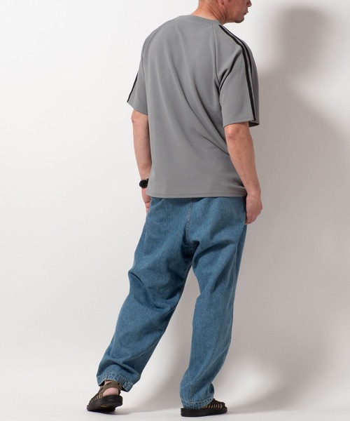 BAYBLO(ベイブロ)の「(SA) ドライ ユニフォーム 半袖 Tシャツ(Tシャツ/カットソー・メンズ・ネイビー/ホワイト/グレー/ブラック・M/L/LL)」の12枚目の写真