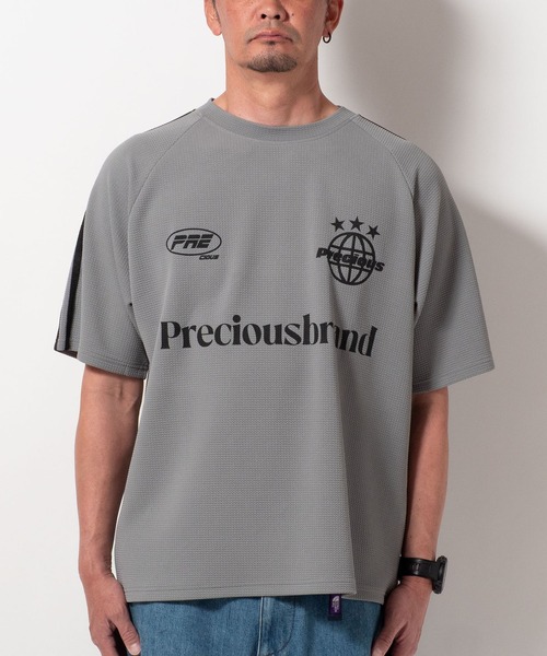 BAYBLO(ベイブロ)の「(SA) ドライ ユニフォーム 半袖 Tシャツ(Tシャツ/カットソー・メンズ・ネイビー/ホワイト/グレー/ブラック・M/L/LL)」の13枚目の写真