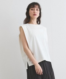 ketty（ケティ）の「【汗染み防止】タックフレンチスリーブトップス≪洗濯機で洗える≫（Tシャツ/カットソー）」