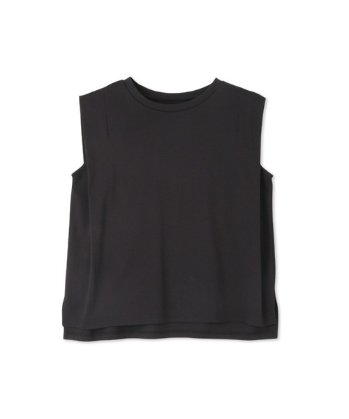 ketty(ケティ)の「【汗染み防止】タックフレンチスリーブトップス≪洗濯機で洗える≫(Tシャツ/カットソー・レディース・ブラック/オフホワイト/ライトグレー・M)」の17枚目の写真