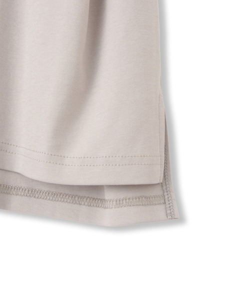 ketty(ケティ)の「【汗染み防止】タックフレンチスリーブトップス≪洗濯機で洗える≫(Tシャツ/カットソー・レディース・ブラック/オフホワイト/ライトグレー・M)」の8枚目の写真