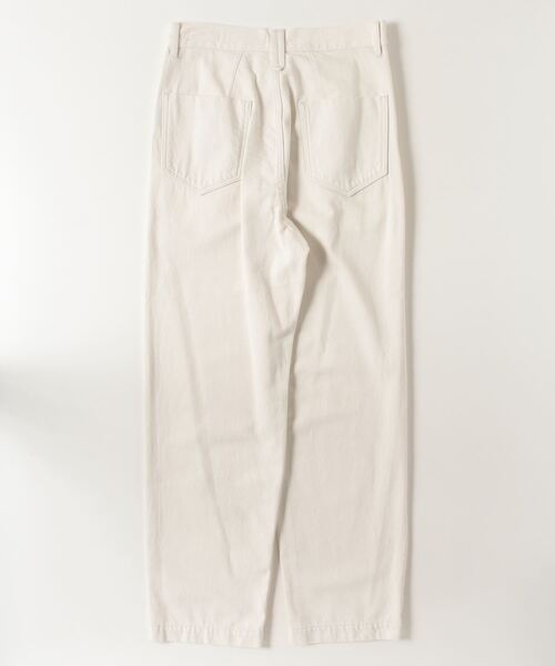 CULLNI(クルニ)の「1TUCK ASYMMETRY POCKET PANTS(デニムパンツ・メンズ・ブラック/アイボリー/ダークインディゴブルー・1/2)」の17枚目の写真