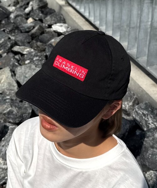 Franklin Climbing（フランクリンクライミング）の「【Franklin Climbing】 RED LABELCAP（キャップ・レディース・ブラック/ベージュ/ネイビー・ONE SIZE）」の2枚目の写真