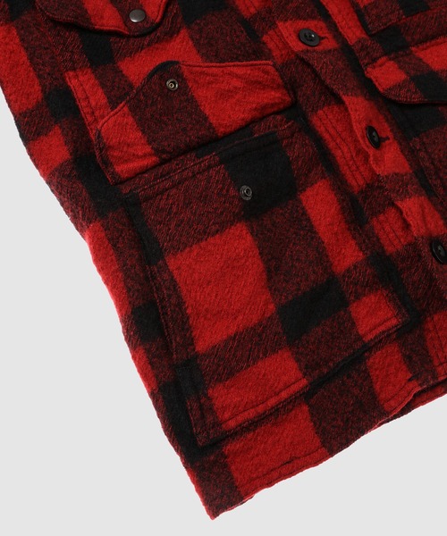 FILSON」W-NAME 縮絨 WOOL CHECK - MACKINAW CRUISER JACKET