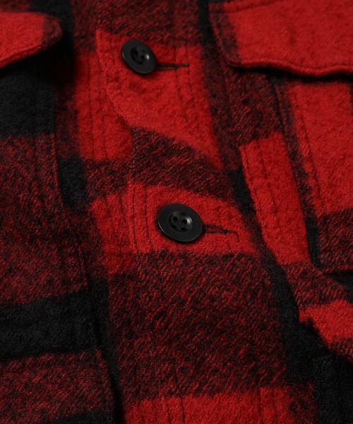 FILSON」W-NAME 縮絨 WOOL CHECK - MACKINAW CRUISER JACKET（ブルゾン