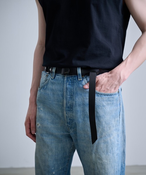 NUMBER(N)INE/ナンバーナイン】LEATHER GACHA BELT / レザー ガチャ