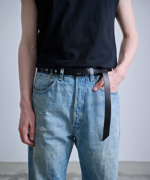 セール】【NUMBER(N)INE/ナンバーナイン】LEATHER GACHA BELT