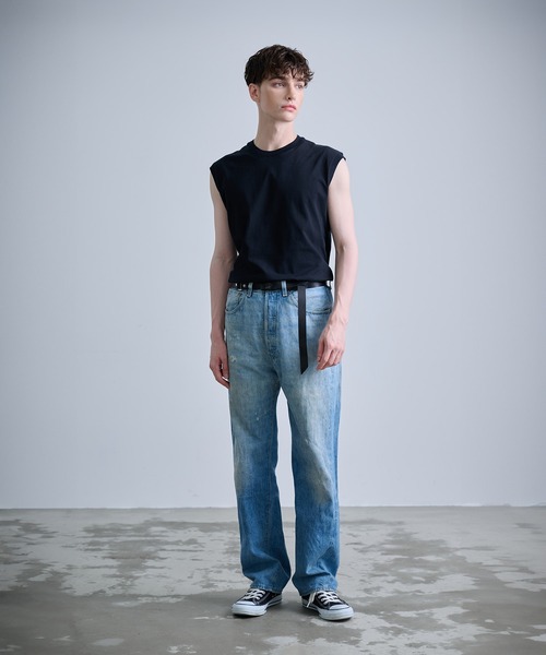 NUMBER (N)INE（ナンバーナイン）の「【NUMBER(N)INE】LEATHER GACHA BELT / ナンバーナイン ジェニュインレザー ガチャベルト（ベルト・メンズ・ブラック・FREE）」の9枚目の写真