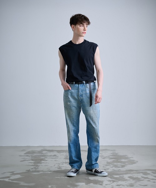 NUMBER (N)INE（ナンバーナイン）の「【NUMBER(N)INE】LEATHER GACHA BELT / ナンバーナイン ジェニュインレザー ガチャベルト（ベルト・メンズ・ブラック・FREE）」の12枚目の写真