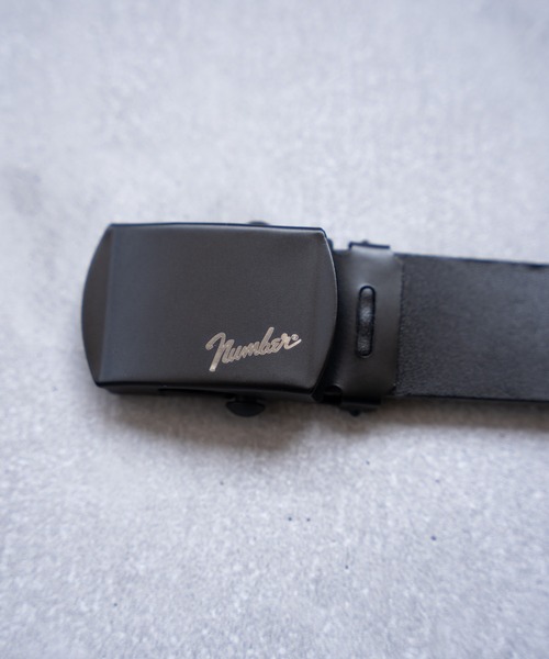 セール】【NUMBER(N)INE/ナンバーナイン】LEATHER GACHA BELT