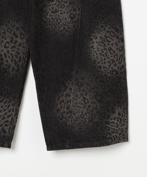 3.3 Field Trip (3.3フィールドトリップ)の「3.3 Field Trip/レオパードアートパンツ(デニムパンツ・メンズ・ブラック・MEDIUM/LARGE)」の6枚目の写真