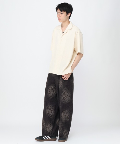 3.3 Field Trip (3.3フィールドトリップ)の「3.3 Field Trip/レオパードアートパンツ(デニムパンツ・メンズ・ブラック・MEDIUM/LARGE)」の11枚目の写真