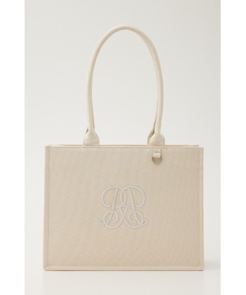 rienda（リエンダ）の「WRRロゴトートバッグ（トートバッグ・レディース・アイボリー/ブラック・FREE）」の11枚目の写真