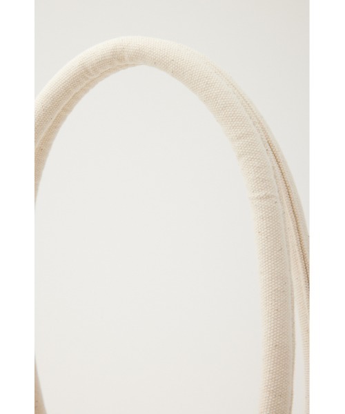 rienda（リエンダ）の「WRRロゴトートバッグ（トートバッグ・レディース・アイボリー/ブラック・FREE）」の4枚目の写真