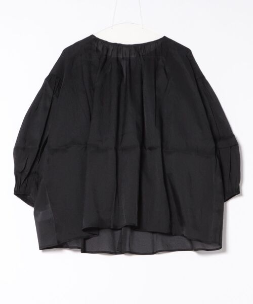 No Rule No Line（ノール－ルノーライン）の「バルーンスリーブシアーブラウス（シャツ/ブラウス・レディース・ブラック/ホワイト/ライトブルー・FREE）」の4枚目の写真