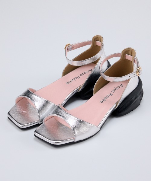 nissen(ニッセン)の「【ゆったり幅広】ACQUA PALETTE(アクアパレット)ストラップサンダル(ワイズ4E)(サンダル・レディース・ブラック/グレイッシュベージュ/シルバー・M/L/LL/3L)」の3枚目の写真