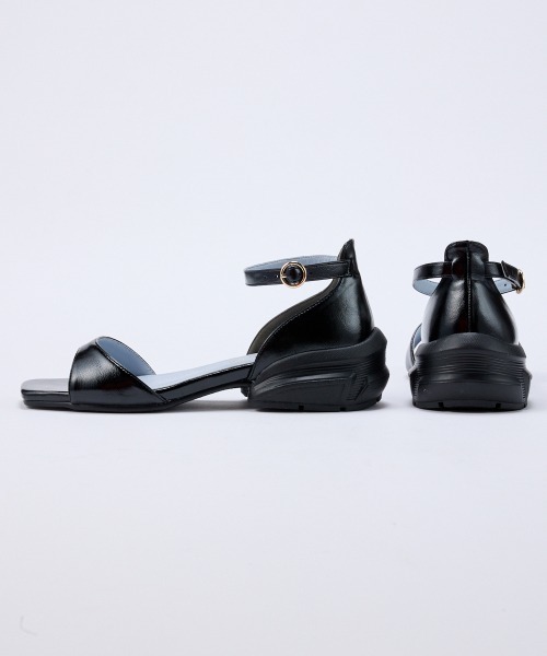 nissen(ニッセン)の「【ゆったり幅広】ACQUA PALETTE(アクアパレット)ストラップサンダル(ワイズ4E)(サンダル・レディース・ブラック/グレイッシュベージュ/シルバー・M/L/LL/3L)」の10枚目の写真