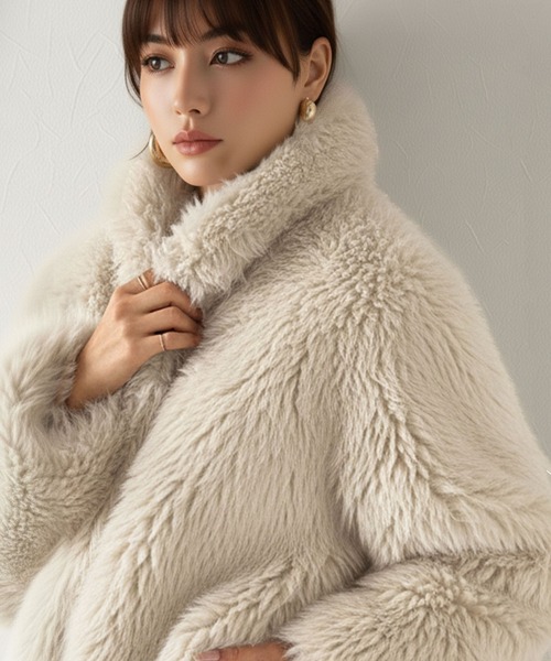 mily bilet（ミウィビレット）の「【mily bilet】ゴージャスなファーが