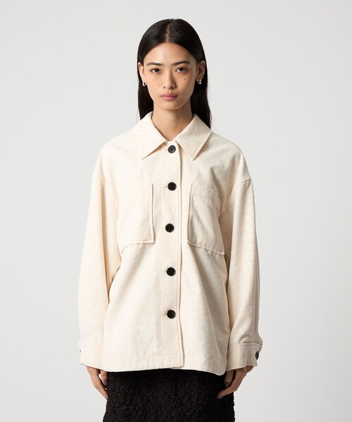 セール】＜EMMEL REFINES＞EM レオパード ジャカード シャツ