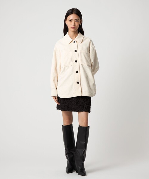 セール】＜EMMEL REFINES＞EM レオパード ジャカード シャツ