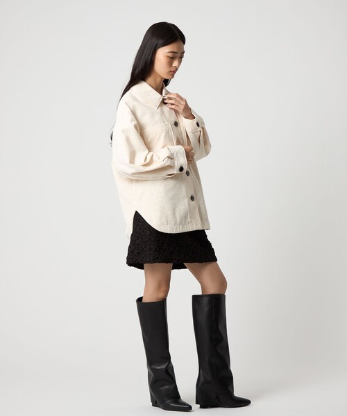 セール】＜EMMEL REFINES＞EM レオパード ジャカード シャツ