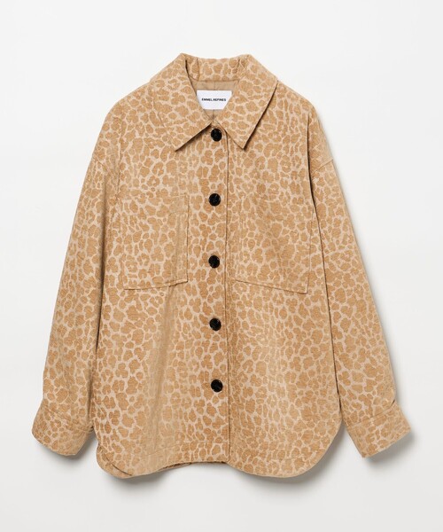 セール】＜EMMEL REFINES＞EM レオパード ジャカード シャツ
